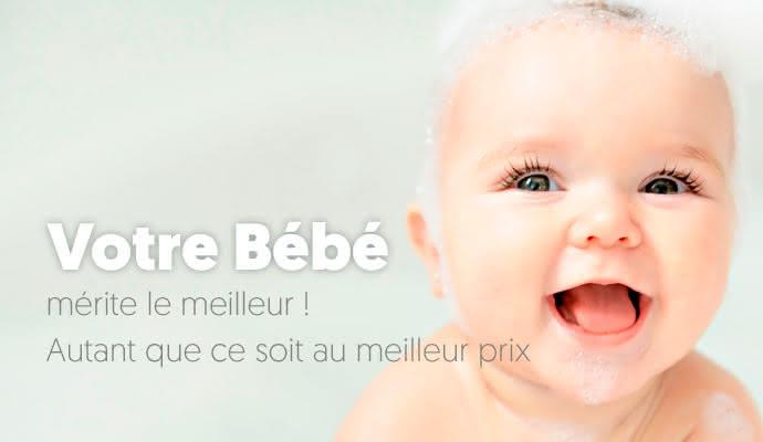 Prenez soin de votre bébé avec les produits de grandes marque que Para-prixlight vend en ligne