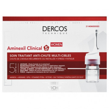 Vichy Dercos Aminexil Clinical 5 Femme 21 Monodoses