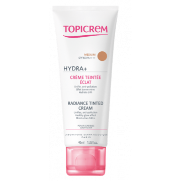 Topicrem Hydra+ Crème Teintée Éclat Medium 40ml