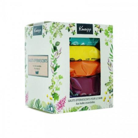 Kneipp Coffret 5 Galets Effervescents pour le Bain