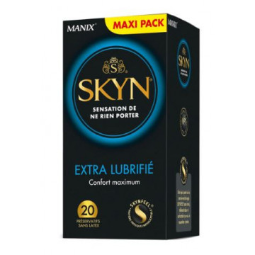 Manix Skyn Extra Lubrifié 20 préservatifs