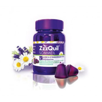 ZzzQuil Sommeil 60 gommes