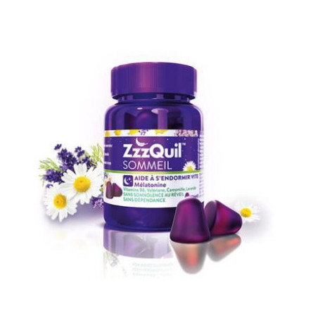 ZzzQuil Sommeil 60 gommes