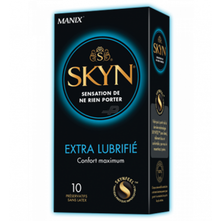 Manix Skyn Extra Lubrifié 10 préservatifs