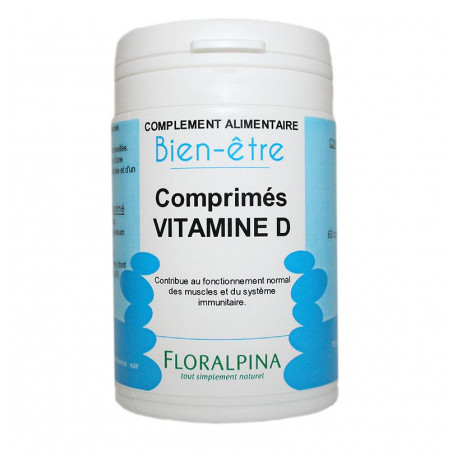 Floralpina Vitamine D3 120 comprimés
