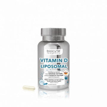 Biocyte Vitamine D3 Liposomal 30 gélules
