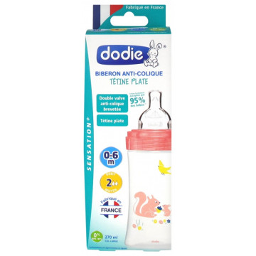 Dodie Biberon Sensation+ Beige Écureuil 270ml