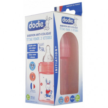 Dodie Biberon Initiation+ Rose 150ml