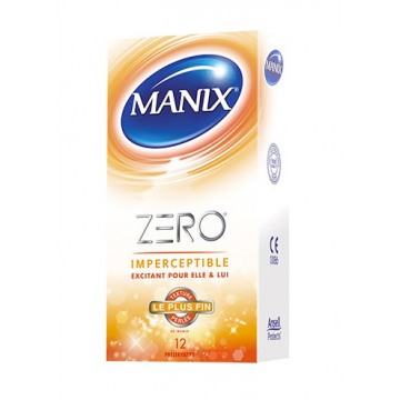 Manix Zéro Excitant 12 préservatifs