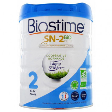 Biostime SN-2 Bio Plus 2ème Âge de 6 à 12 Mois 800g