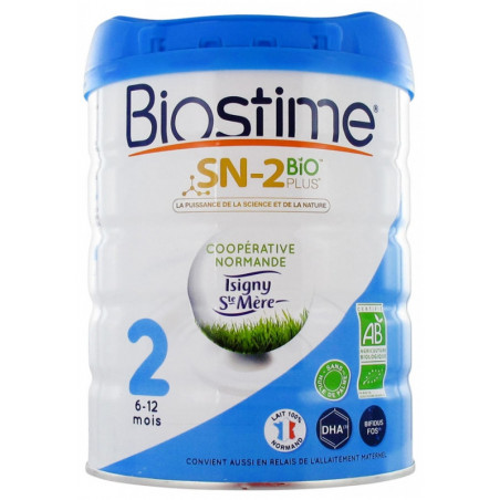 Biostime SN-2 Bio Plus 2ème Âge de 6 à 12 Mois 800g