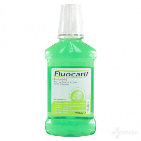 Fluocaril Bain de Bouche Bi-Fluoré Arôme Menthe 250ml