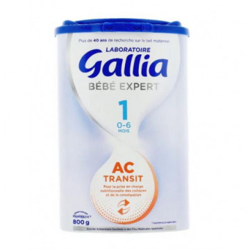 Gallia Bébé Expert Lait Action Coliques 1er âge 800g