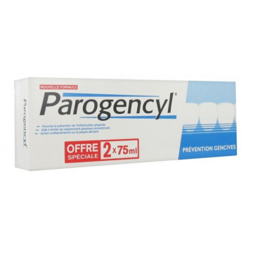 Parogencyl Prévention Gencives Lot de 2x75ml