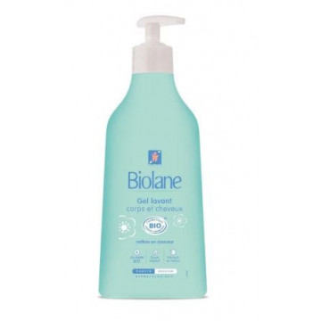 Biolane Gel Lavant Corps et Cheveux Bio 500ml