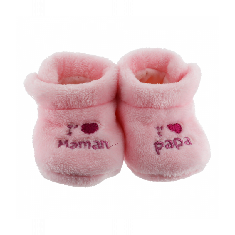 Achetez Chaussons d'intérieur 6-12mois Papa Maman Rose BabyOops à