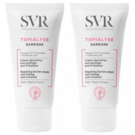 SVR Topialyse Crème Barrière Lot de 2x50ml