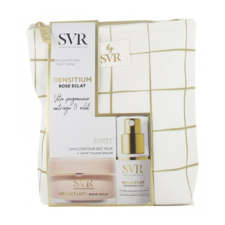 SVR Densitium Rose Éclat Crème Revitalisante 50ml + Contour des Yeux 15ml