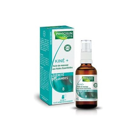 Phytosun Aroms Kiné+ Huile de Massage Légèreté des Jambes 50ml