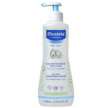 Mustela Eau Nettoyante Sans Rinçage à l'Avocat 500ml