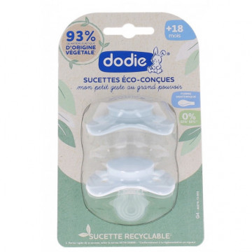 Dodie Sucettes Eco-Conçues +18 mois