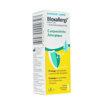 Bloxallergi Solution Ophtalmique 10ml