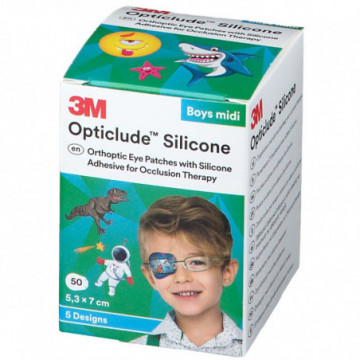 3M Opticlude Silicone Garçons Midi 5