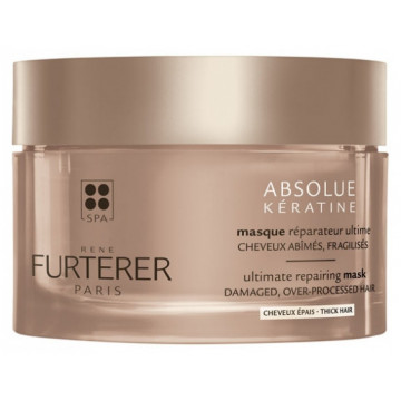 René Furterer Absolue Kératine Masque Réparateur Cheveux Epais 200ml