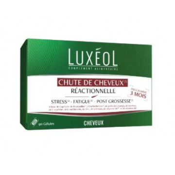 Luxéol Chute de Cheveux Réactionnelle 90 Gélules