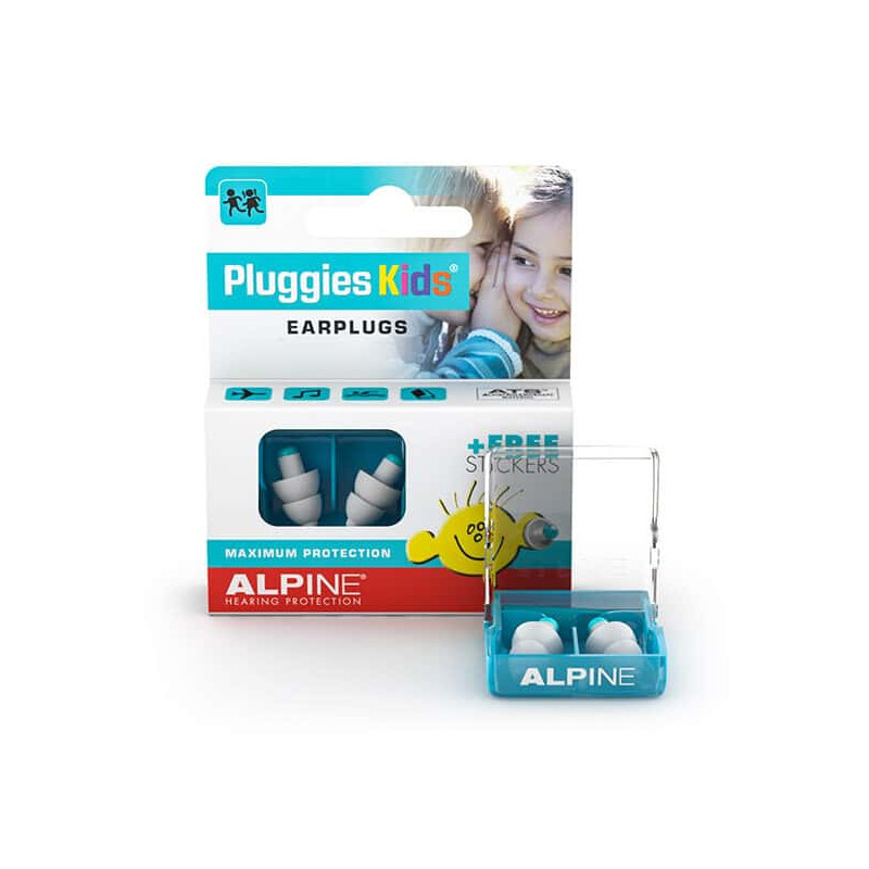 Achetez Alpine Bouchons d'oreille Pluggies Kids 1 paire à 10.3€ seulement  Livraison GRATUITE dès 49€
