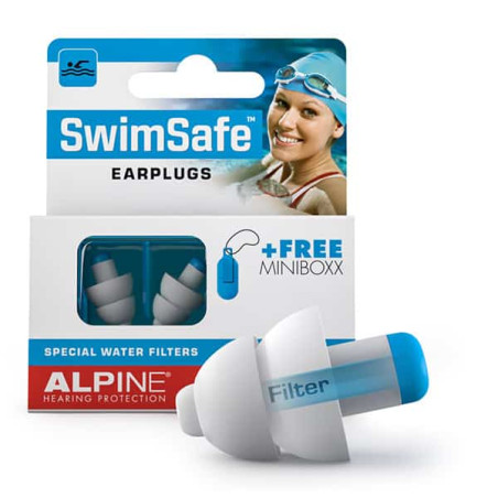 Alpine Bouchons d'oreille SwimSafe 1 paire