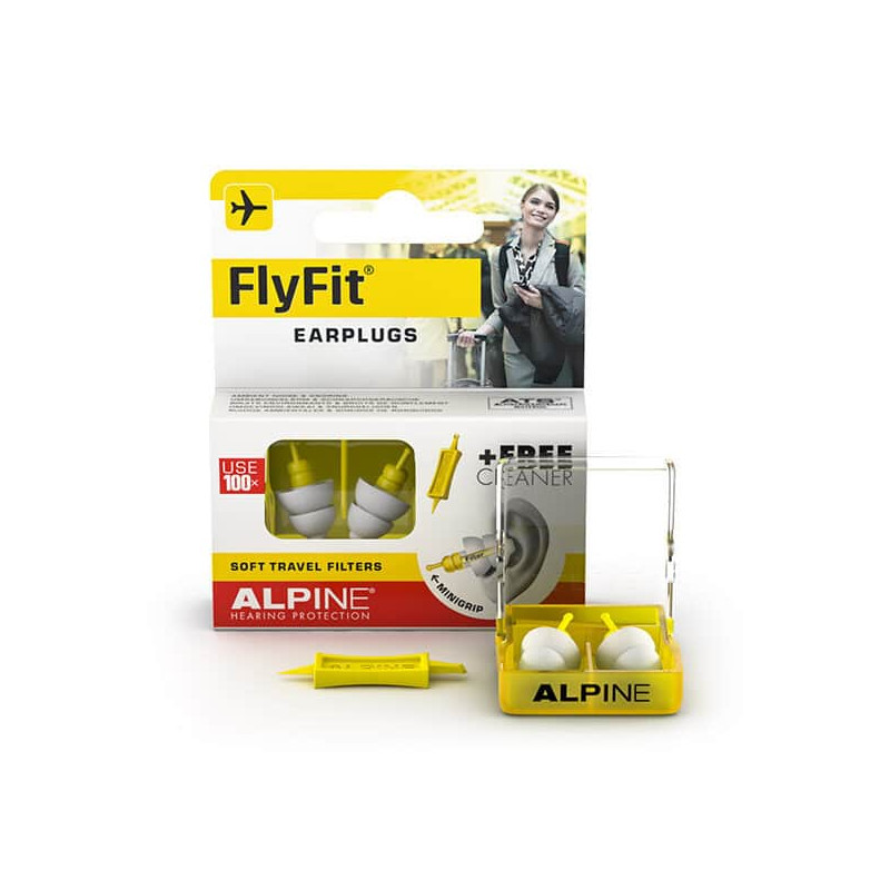 Alpine FlyFit, Bouchons d'oreille, Protection auditive