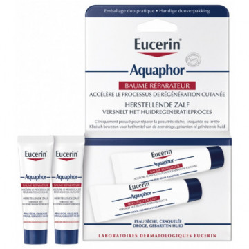 Eucerin Aquaphor Baume Réparateur Cutané Lot de 2x10ml