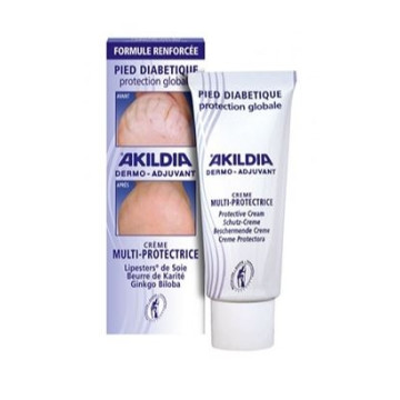 Akileine Akildia Crème Protectrice Pieds Diabétiques 75ml