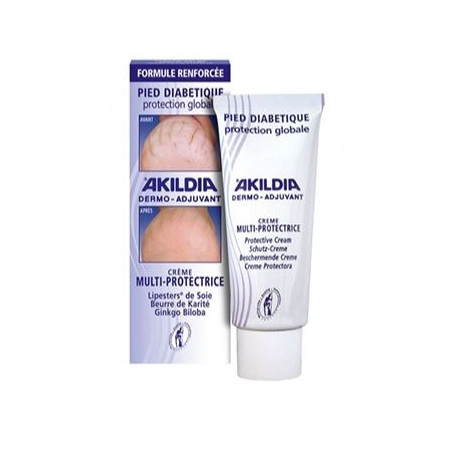 Akileine Akildia Crème Protectrice Pieds Diabétiques 75ml