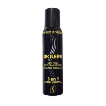 Akileine Spray Noir Pieds Anti-transpirant 150ml