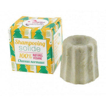 Lamazuna Shampooing Solide Cheveux Normaux Pin Sylvestre 55g