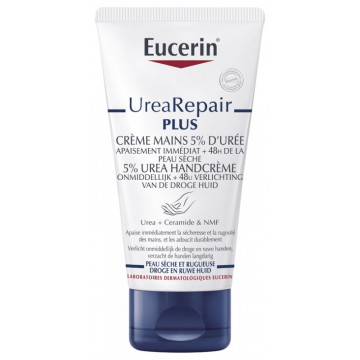 Eucerin UreaRepair PLUS Crème Mains 5% d'Urée 75ml