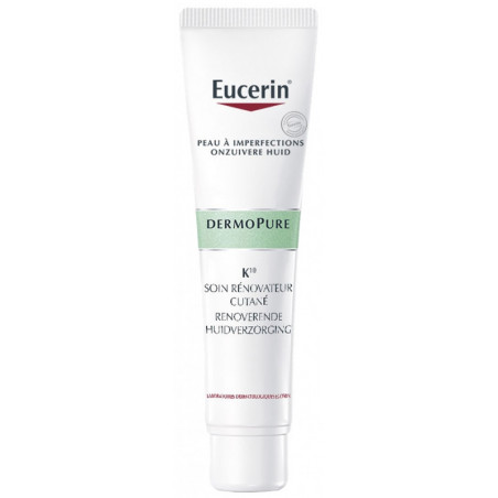 Eucerin DermoPure K10 Soin Rénovateur Cutané 40ml