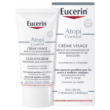 Eucerin AtopiControl Crème Visage Calmante 50ml