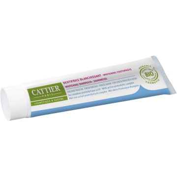 Cattier Dentifrice Blanchissant Haleine Fraîche BIO 75ml