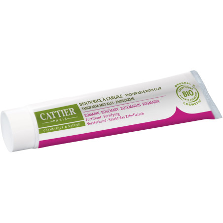 Cattier Dentifrice Reminéralisant Menthe BIO 75ml