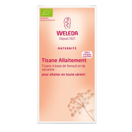 Weleda Tisane Allaitement Fenouil et Verveine 20 sachets