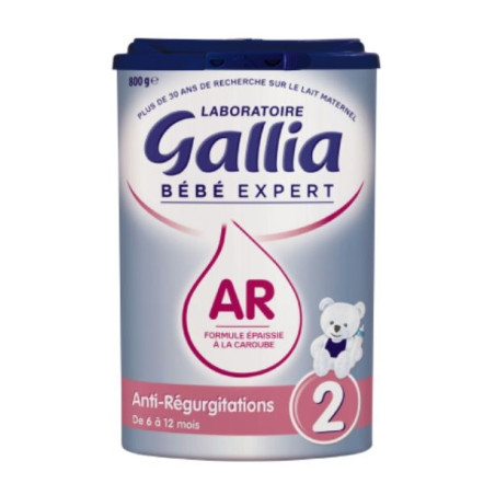 Gallia Bébé Expert AR 2ème âge 800g