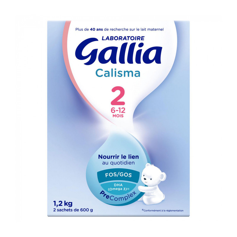 Achetez Gallia Calisma 2ème âge 1.2kg à 23.95€ seulement