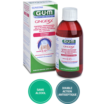GUM Bain de Bouche Gingidex...