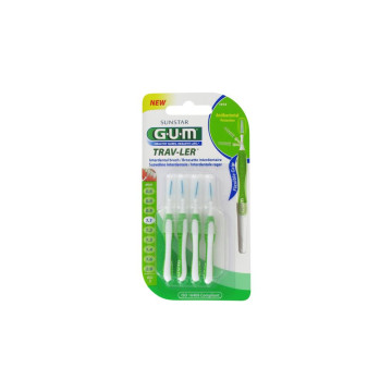 GUM Brossettes Interdentaires Trav-Ler 1.1mm 4 pièces