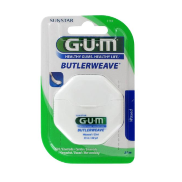 GUM Fil Dentaire Butlerweave Ciré 55m