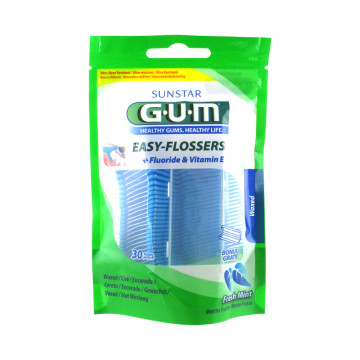 GUM Fil Dentaire Easy Flossers 30 portes fil