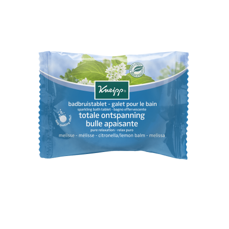 Kneipp Bulle d'Oxygène Galet pour le Bain Mélisse 1 Galet 80g